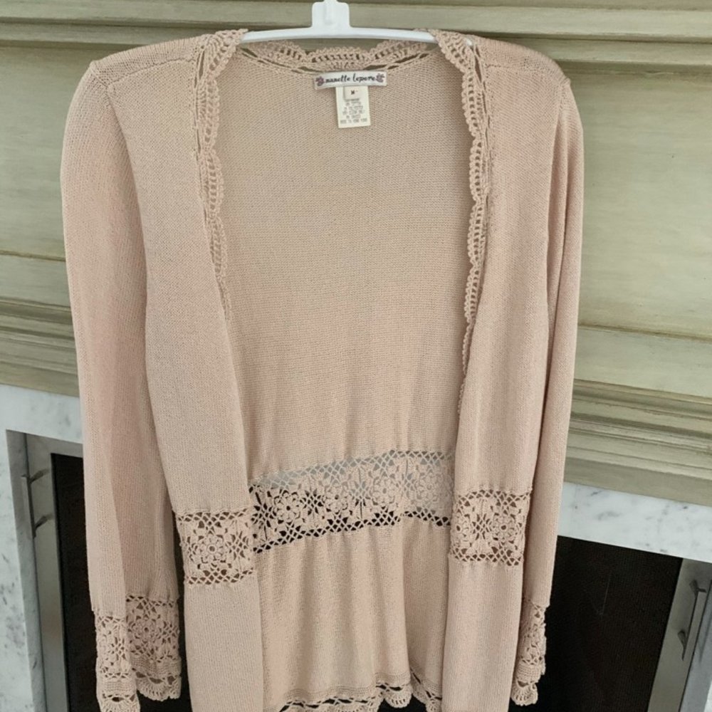 Nanette Lepore Cardigan w/ shimmer
